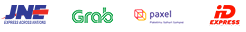 Shipping methods: JNE, Grab, Paxel, ID Express